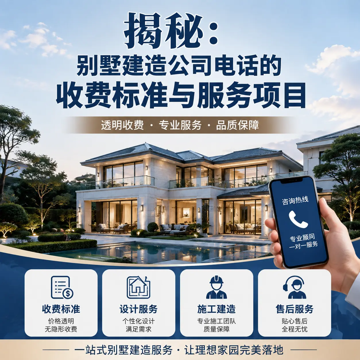 揭秘：习水别墅建造公司电话的收费标准与服务项目