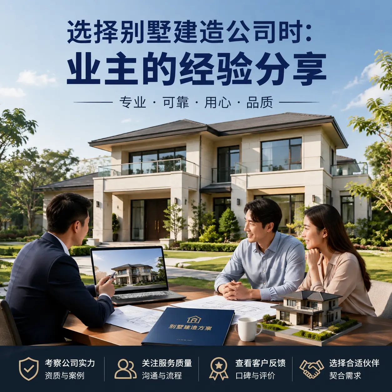 选择别墅建造公司时： 习水 业主的经验分享