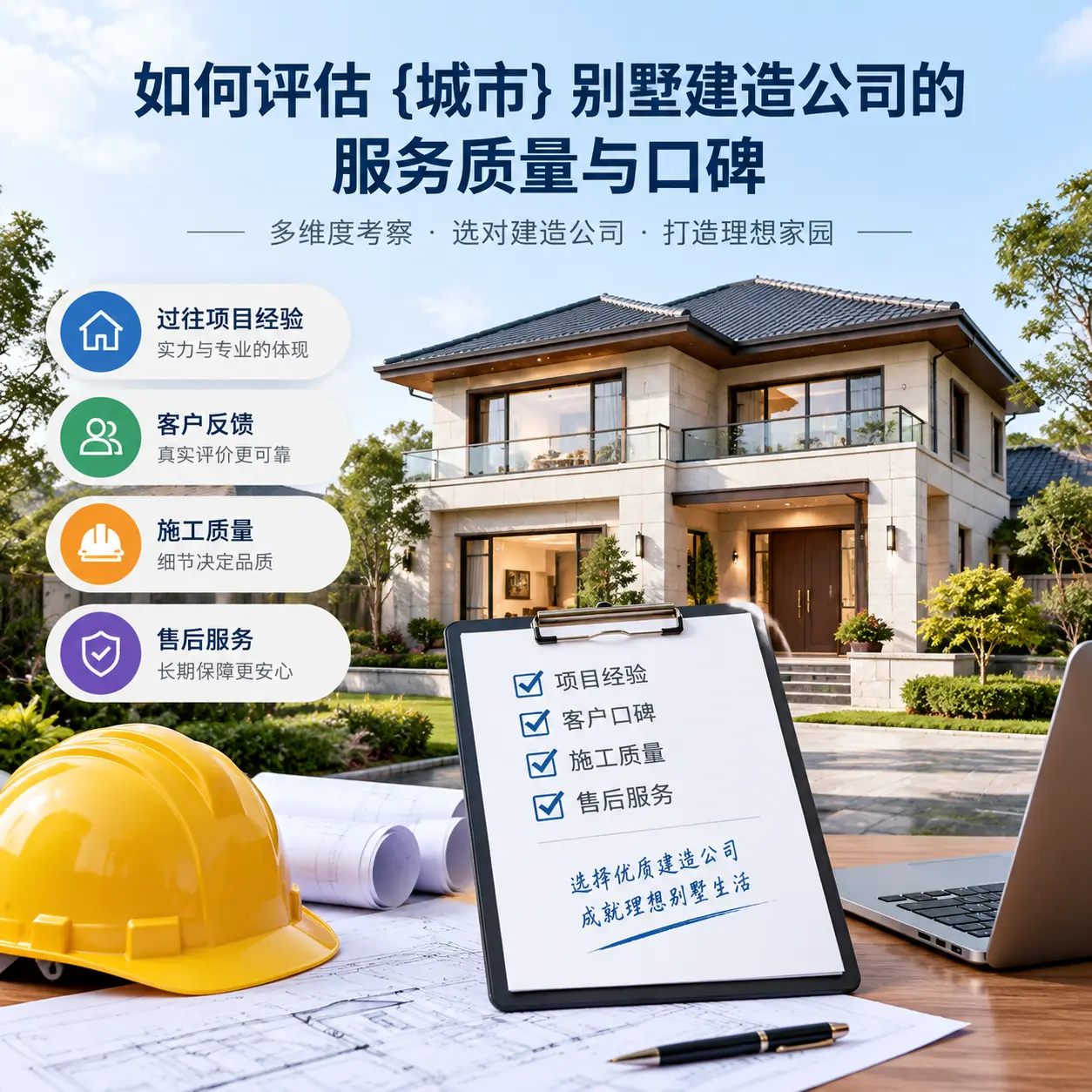 如何评估 习水 别墅建造公司的服务质量与口碑