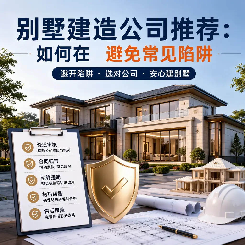 别墅建造公司推荐:如何在 习水 避免常见陷阱