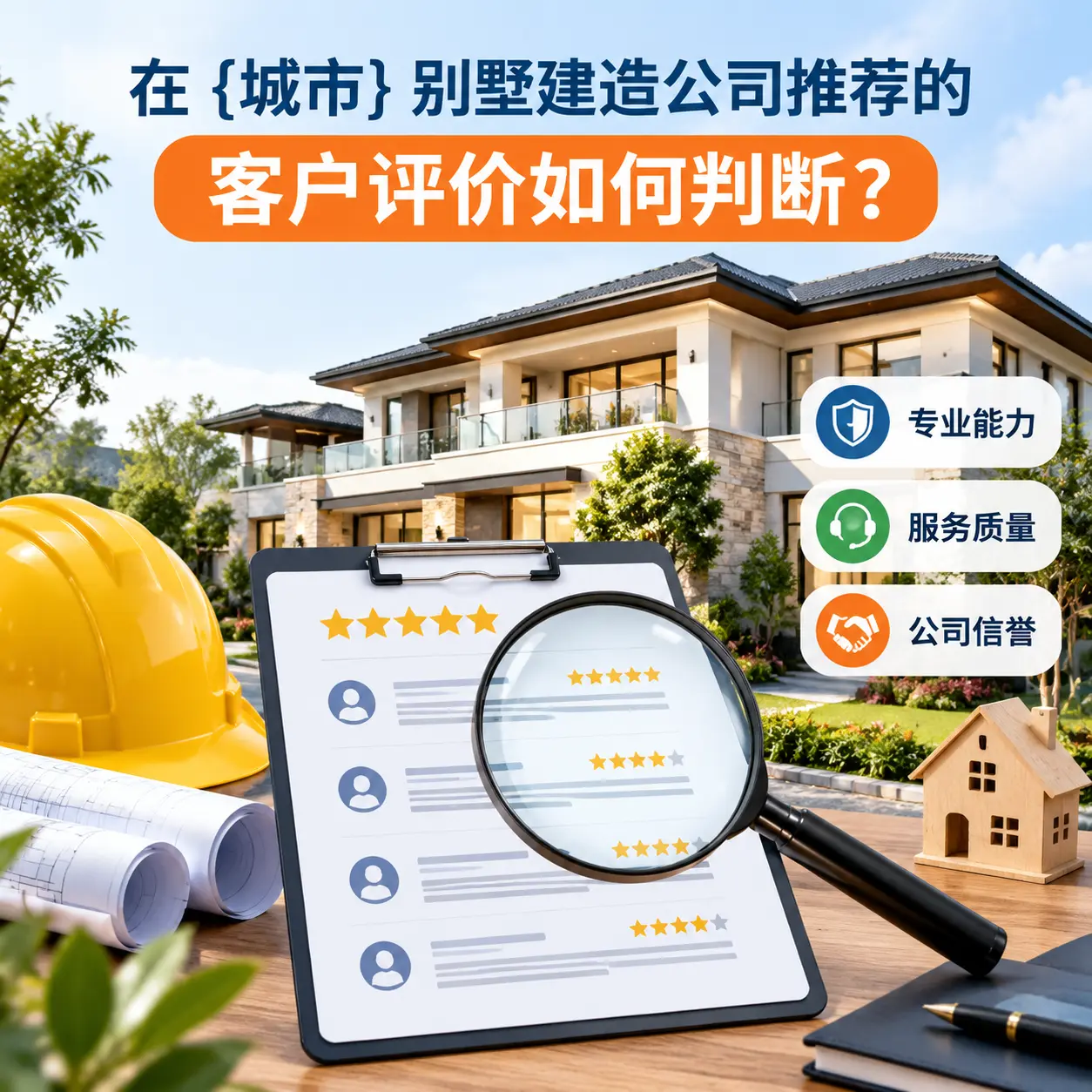在 习水 别墅建造公司推荐的客户评价如何判断？