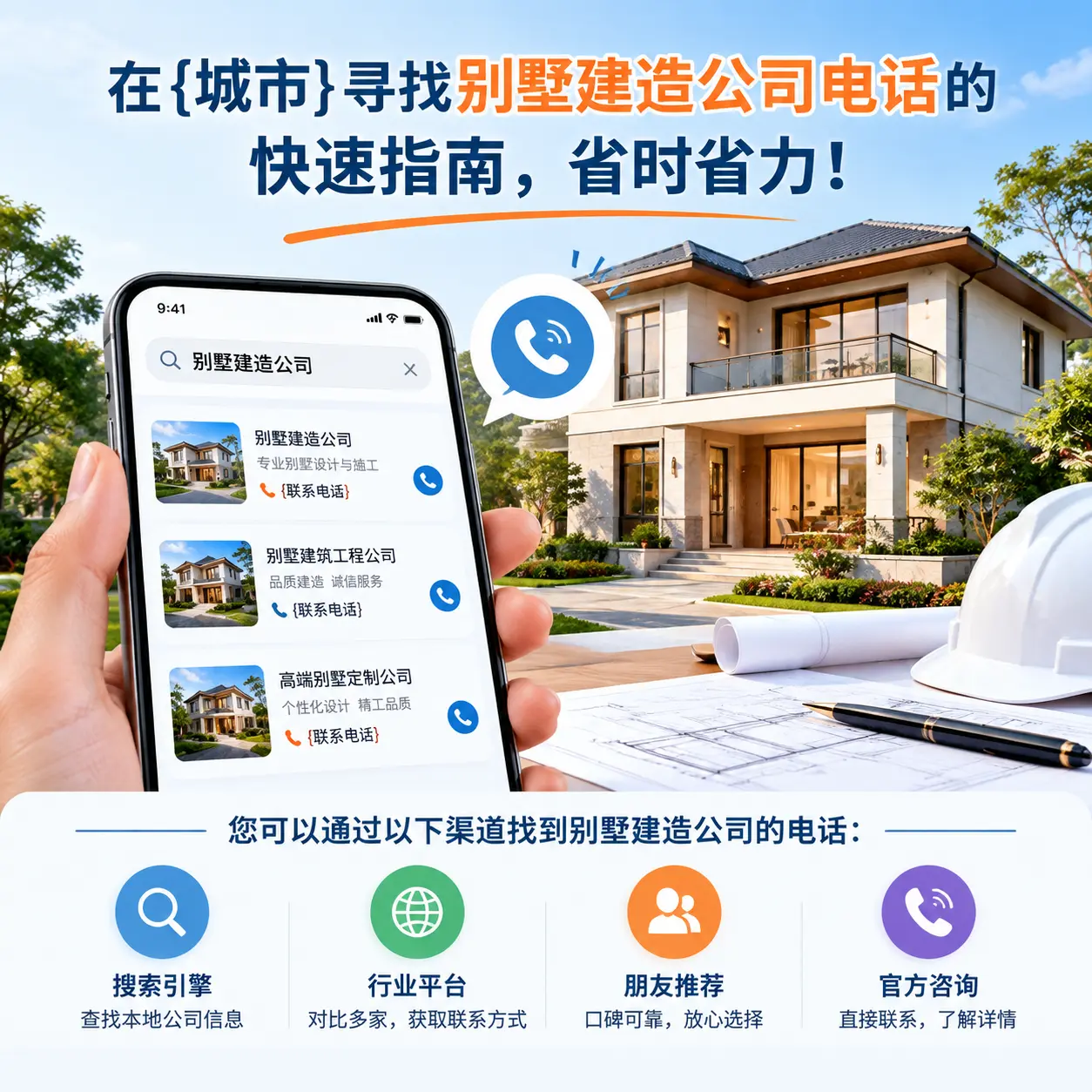 在习水寻找别墅建造公司电话的快速指南，省时省力！
