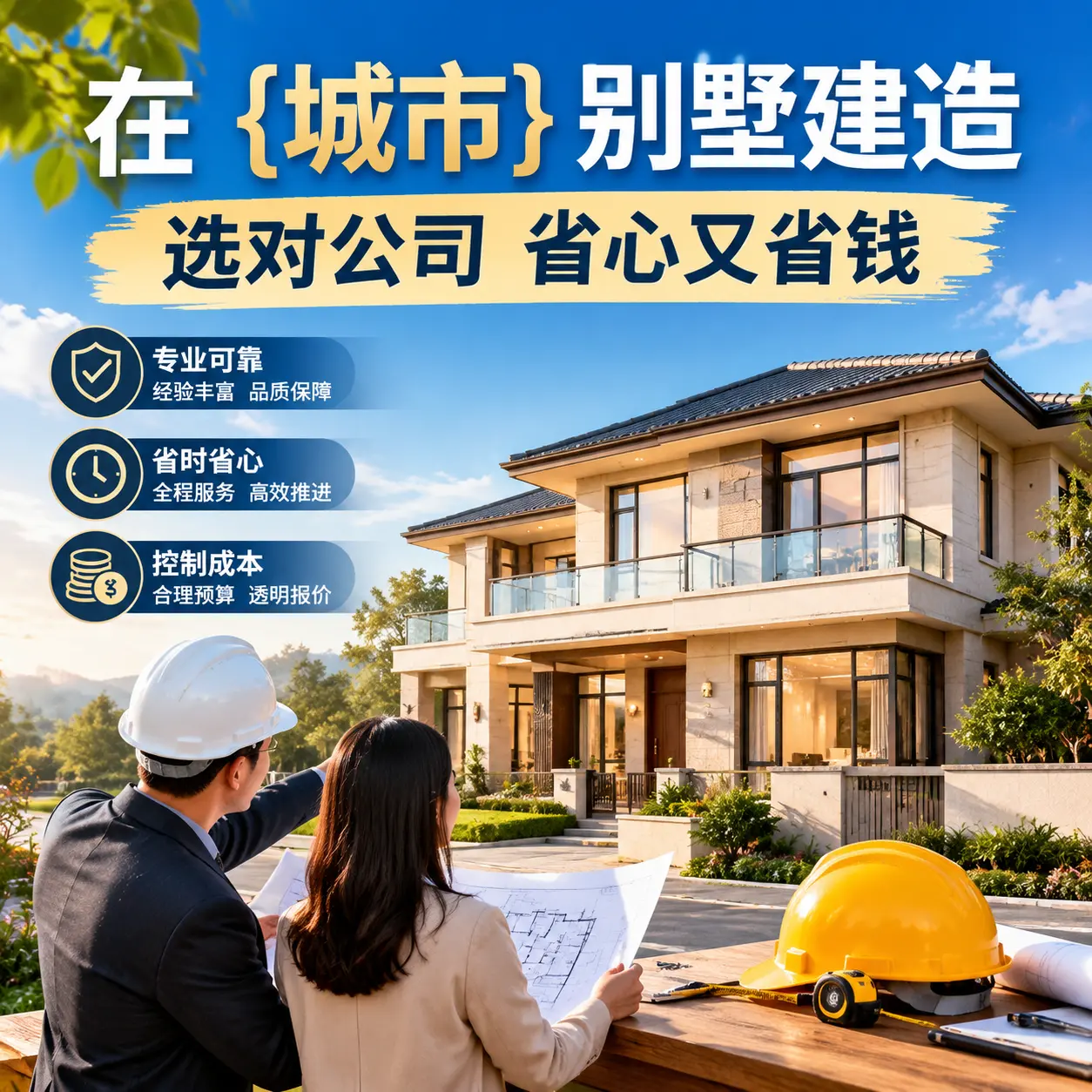 在 习水 别墅建造,选对公司省心又省钱