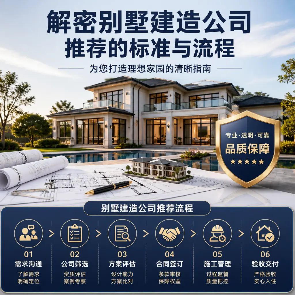 解密别墅建造公司推荐的标准与流程在 习水