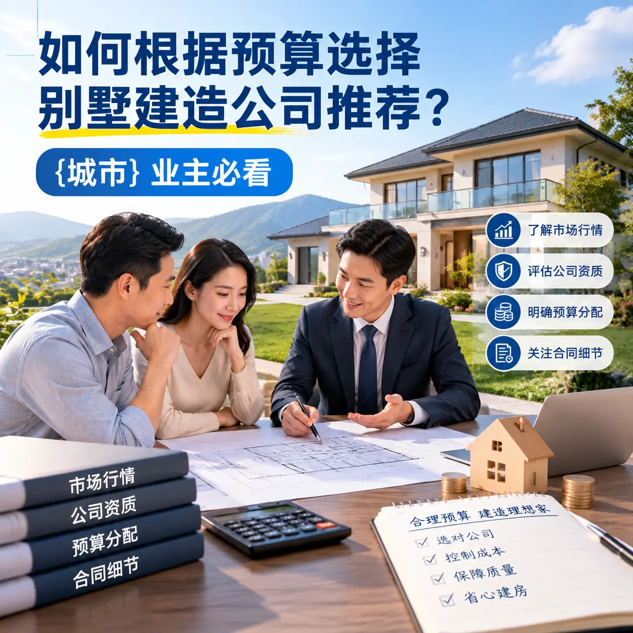 如何根据预算选择别墅建造公司推荐？ 习水 业主必看