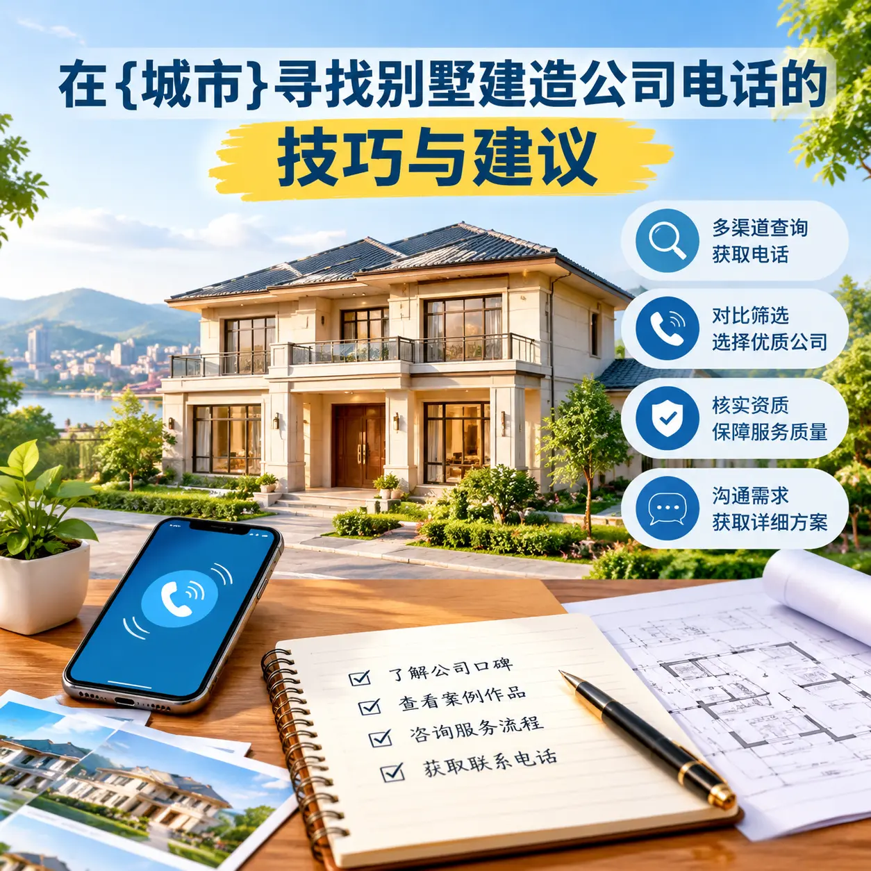 在习水寻找别墅建造公司电话的技巧与建议