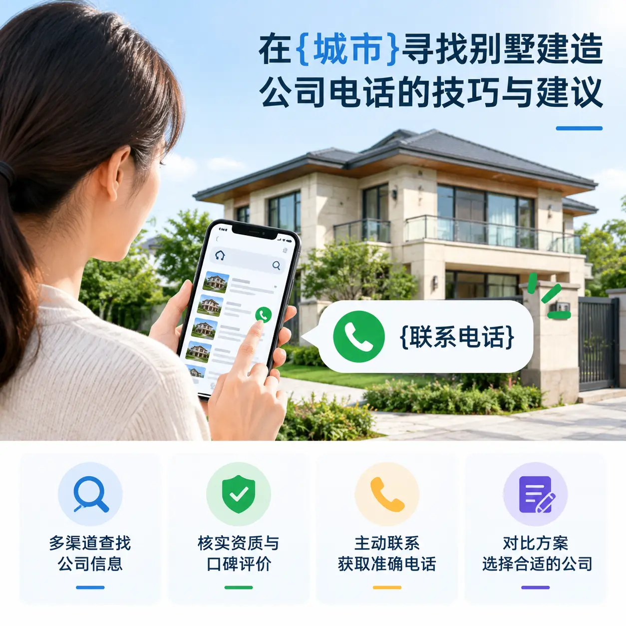 在习水寻找别墅建造公司电话的技巧与建议