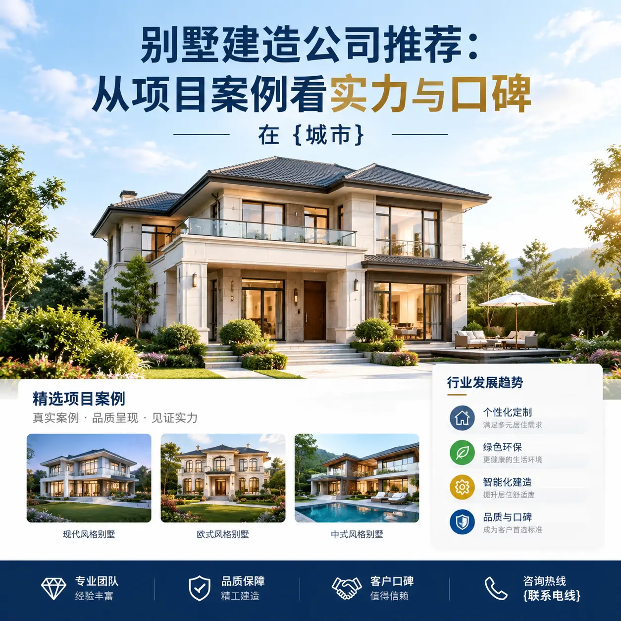 别墅建造公司推荐:从项目案例看实力与口碑在 习水